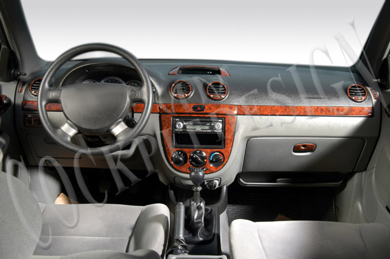 Chevrolet Lacetti HB Konsol-Maun Kaplama 2004 10 Parça