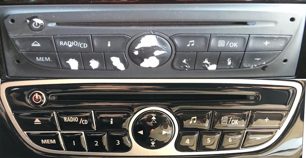 Renault Megane 3 Teyp Tuş Takımı