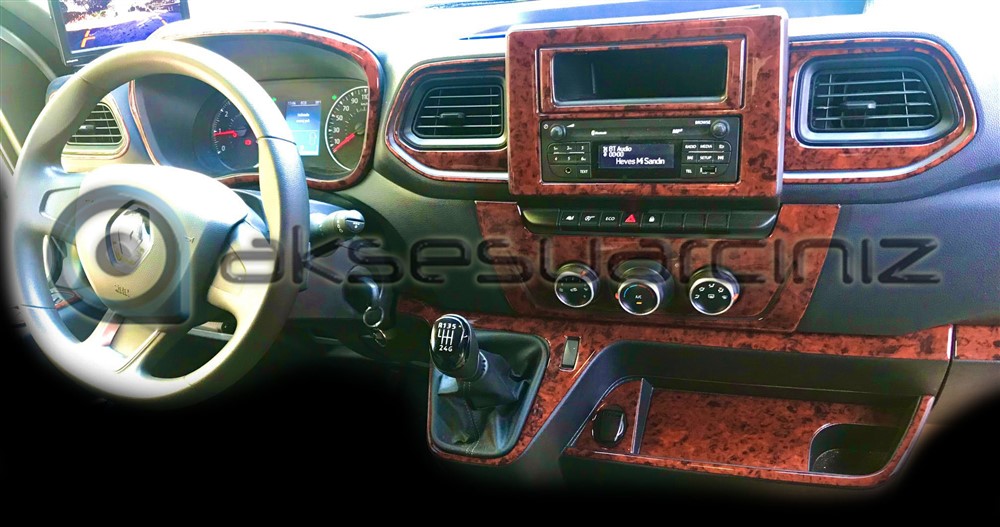 Renault Master Konsol-Maun Kaplama 2020 24 Parça