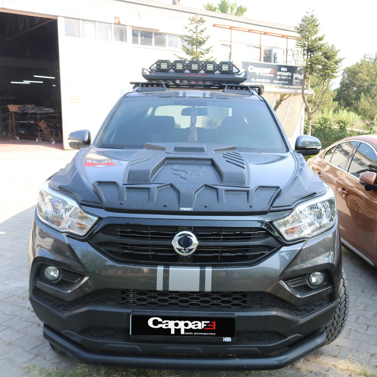 SSANYOUNG MUSSO 2018- FRONT HOOD SCOOP