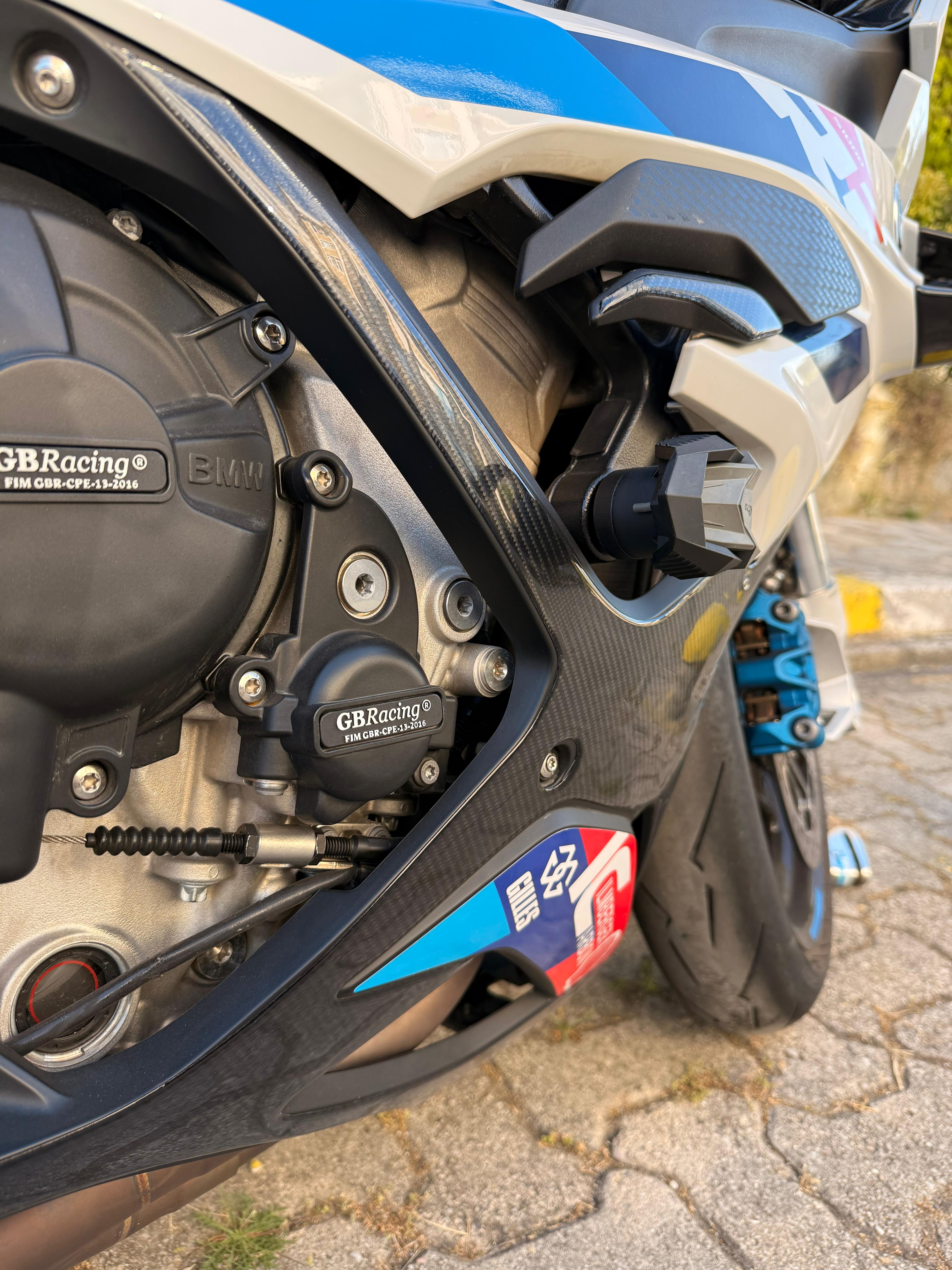 BMW S1000rr 2019-2025 Tank Pad Kaplama