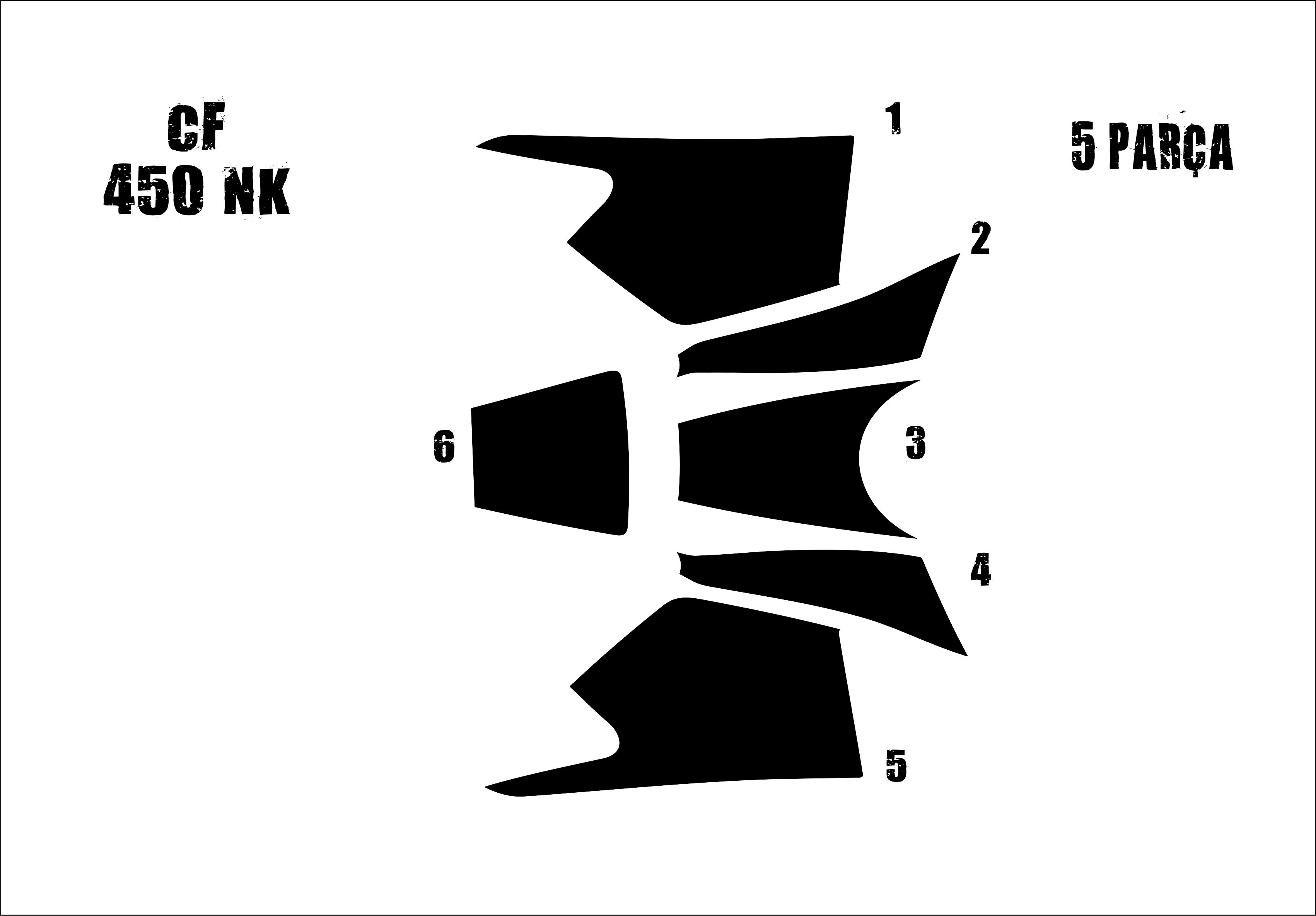 CF 450 NK Tank Pad ve Grenaj Kaplama