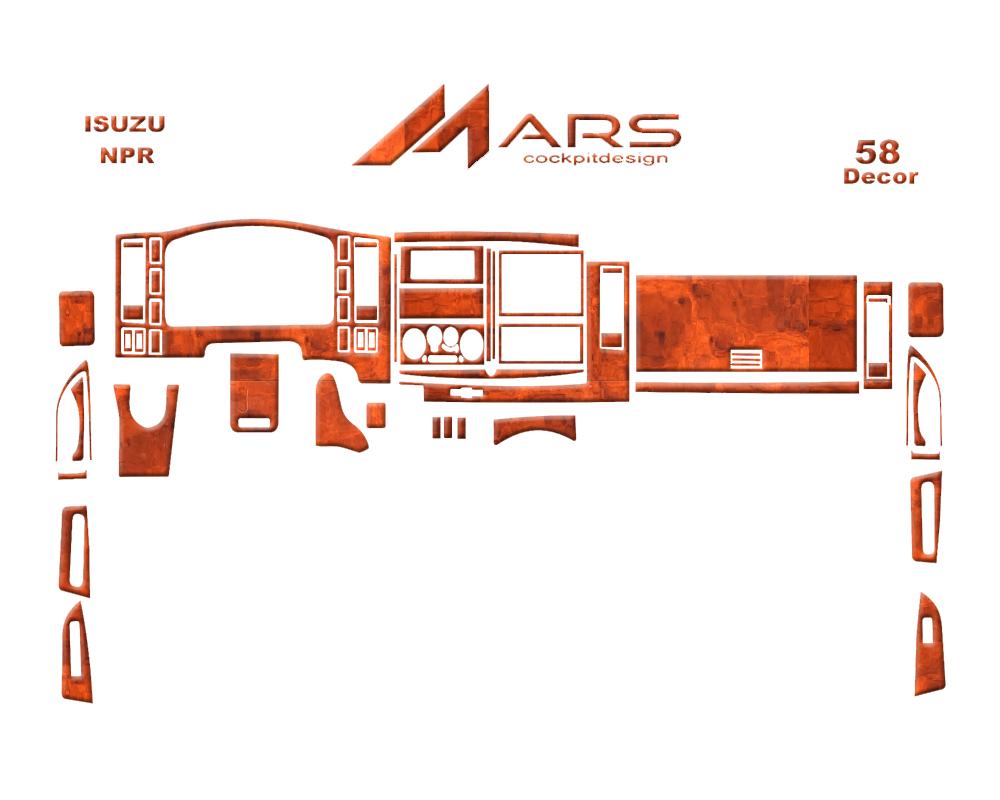 Isuzu Npr Serisi Torpido Kaplama 2009 58 Parça