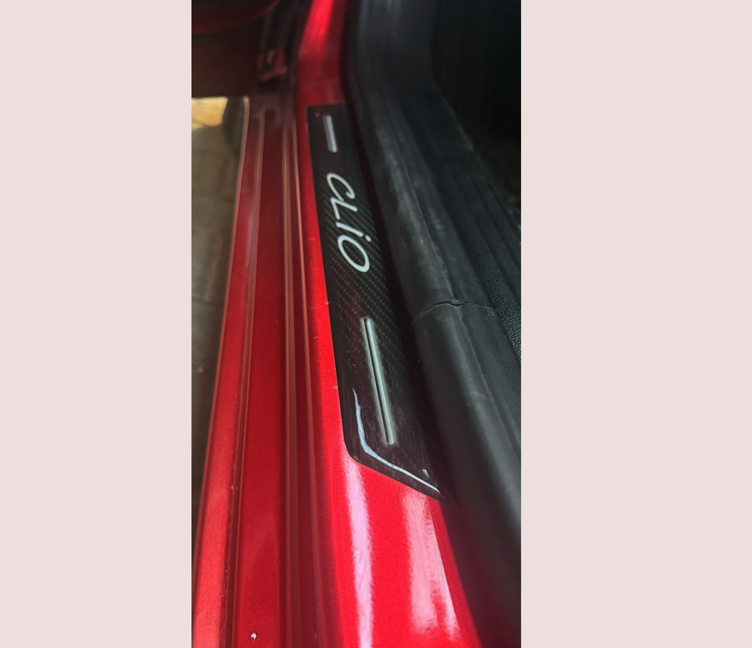 Clio Door Sill Sticker