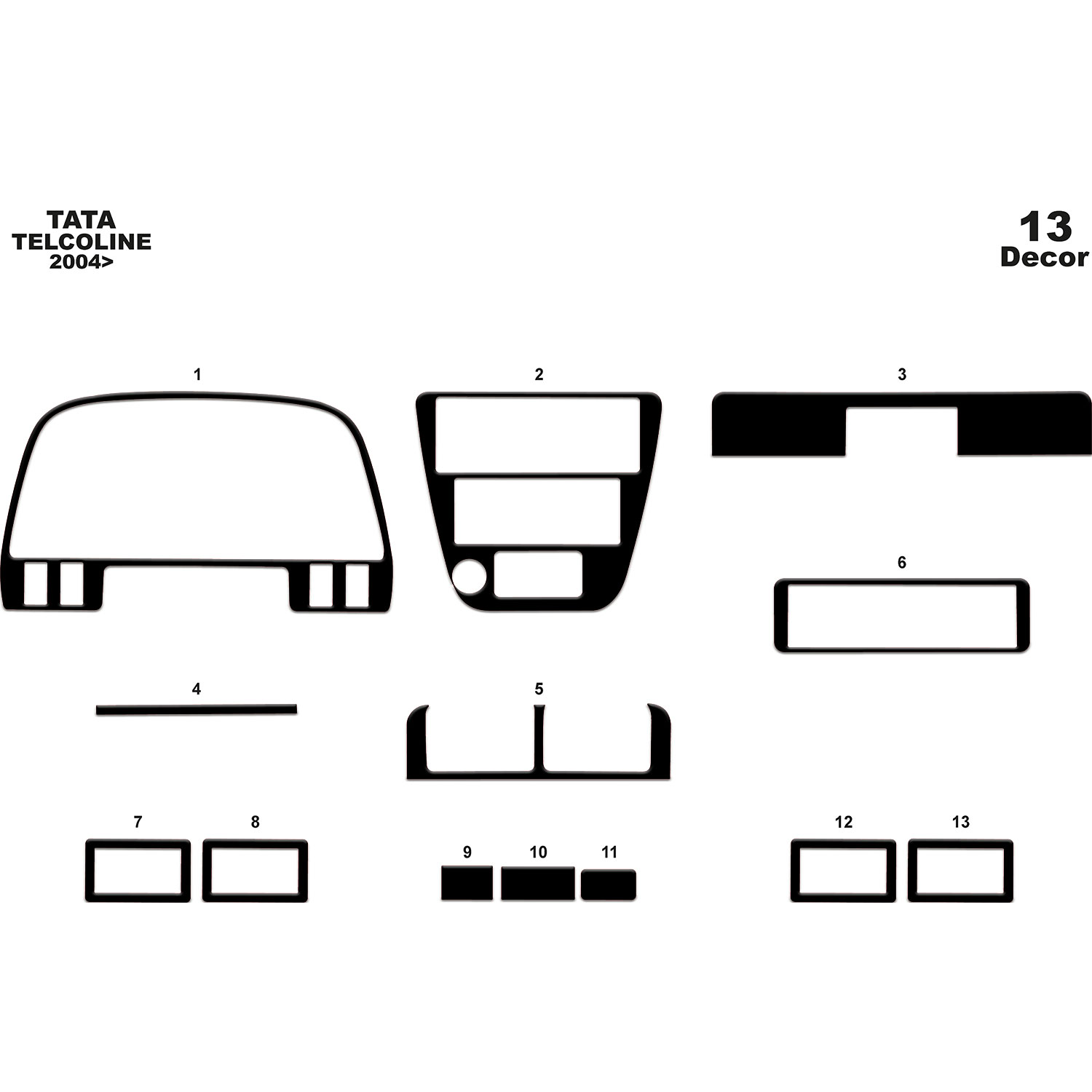 Tata Telcoline 4X4 Torpido Kaplama 2004 13 Parça
