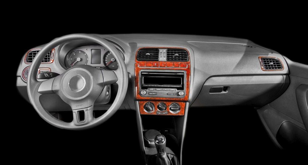 Volkswagen Golf 6 Konsol-Torpido Kaplama 2008 27 Parça