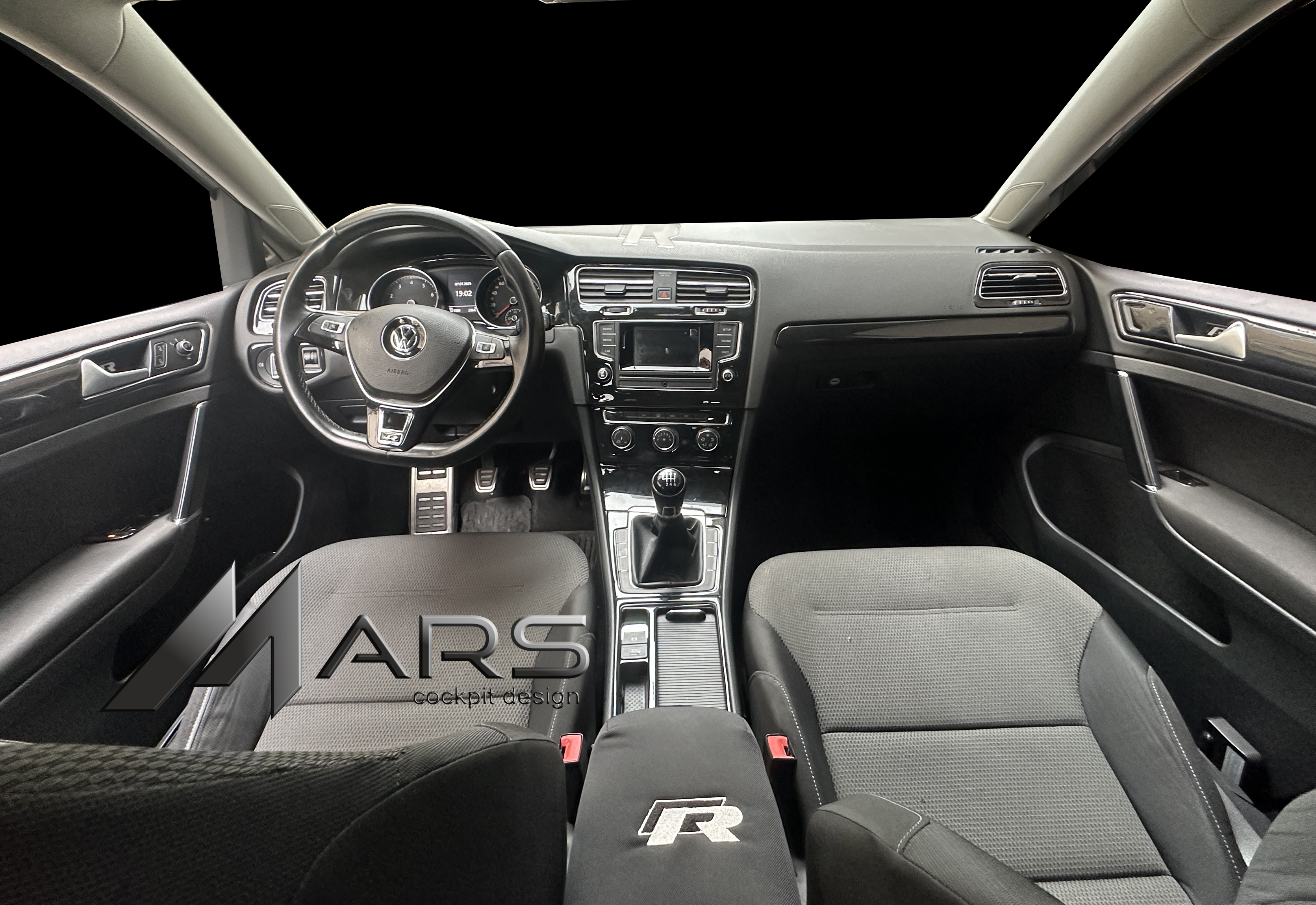 Volkswagen Golf 7 Torpido /Konsol Kaplama 2012 - 2016 32 Parça FULL SET