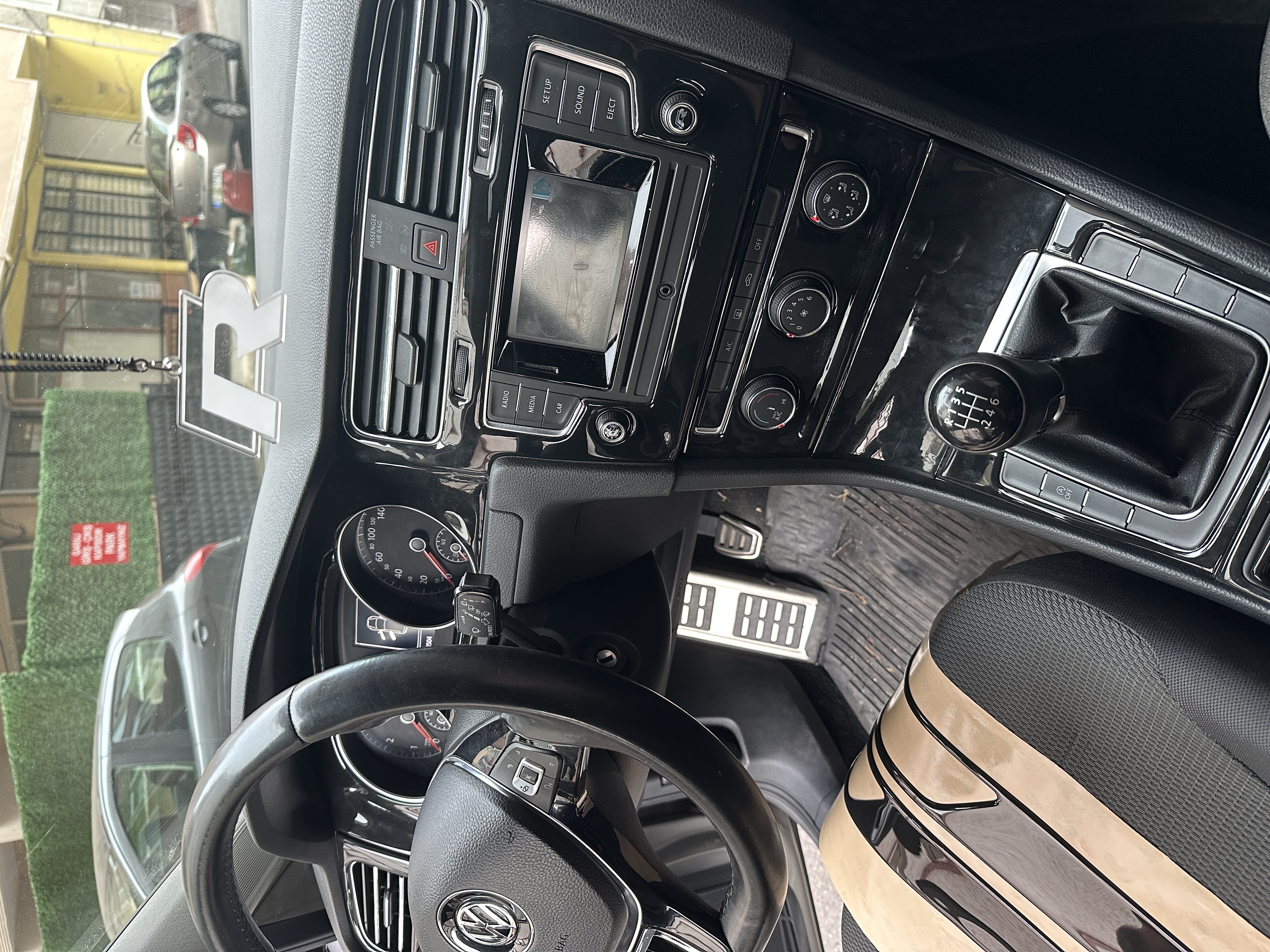 Volkswagen Golf 7 Torpido /Konsol Kaplama 2012 - 2016 32 Parça FULL SET