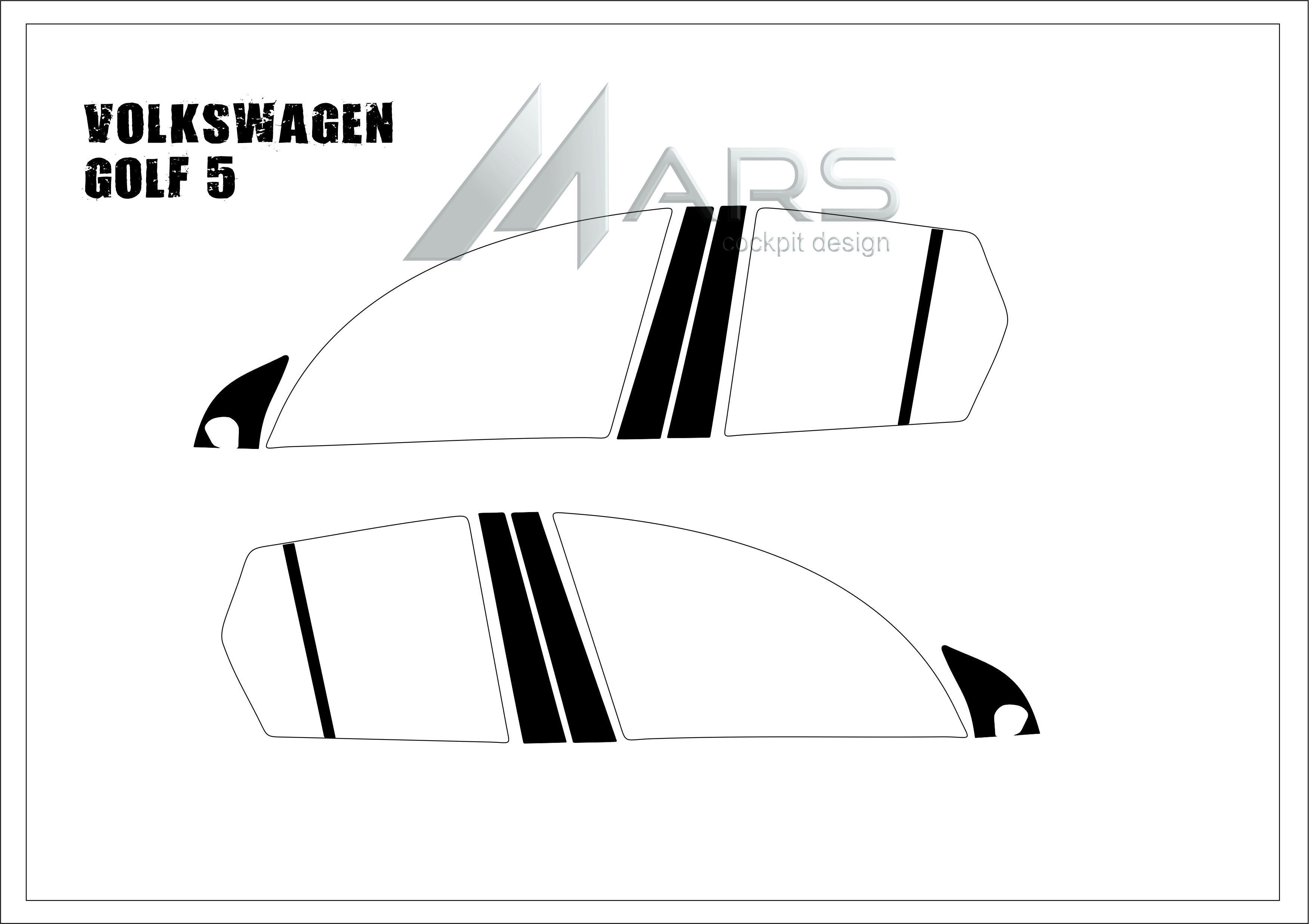 Volkswagen Gollf 5 Kapı Direk Kaplama