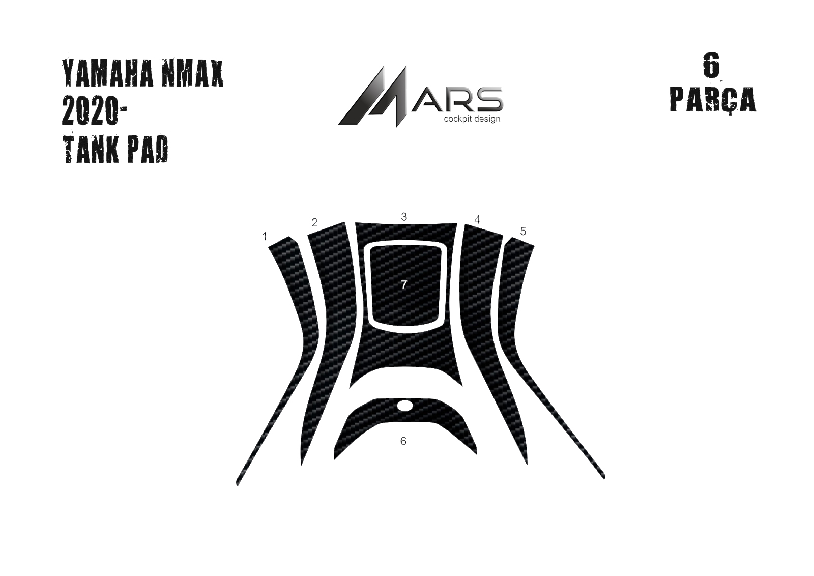 Yamaha NMAX 2020- Tank Pad ve Grenaj Kaplama