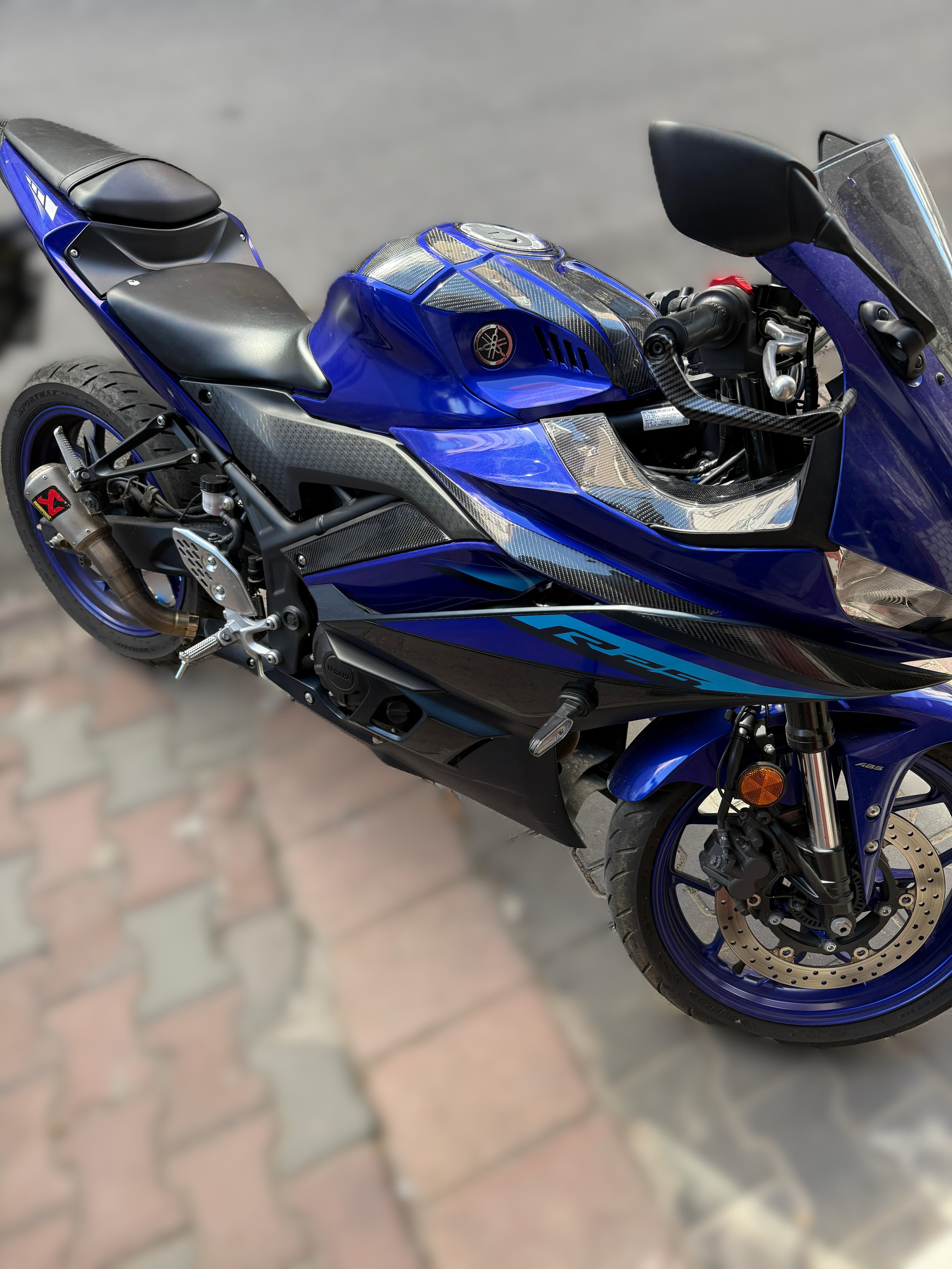 Yamaha R 25 2019- Tank Pad ve Grenaj Kaplama
