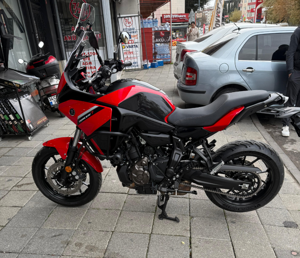 Yamaha Tacer 7 2021- Uyumlu Tank Pad ve Grenaj Kaplama 28 Parça