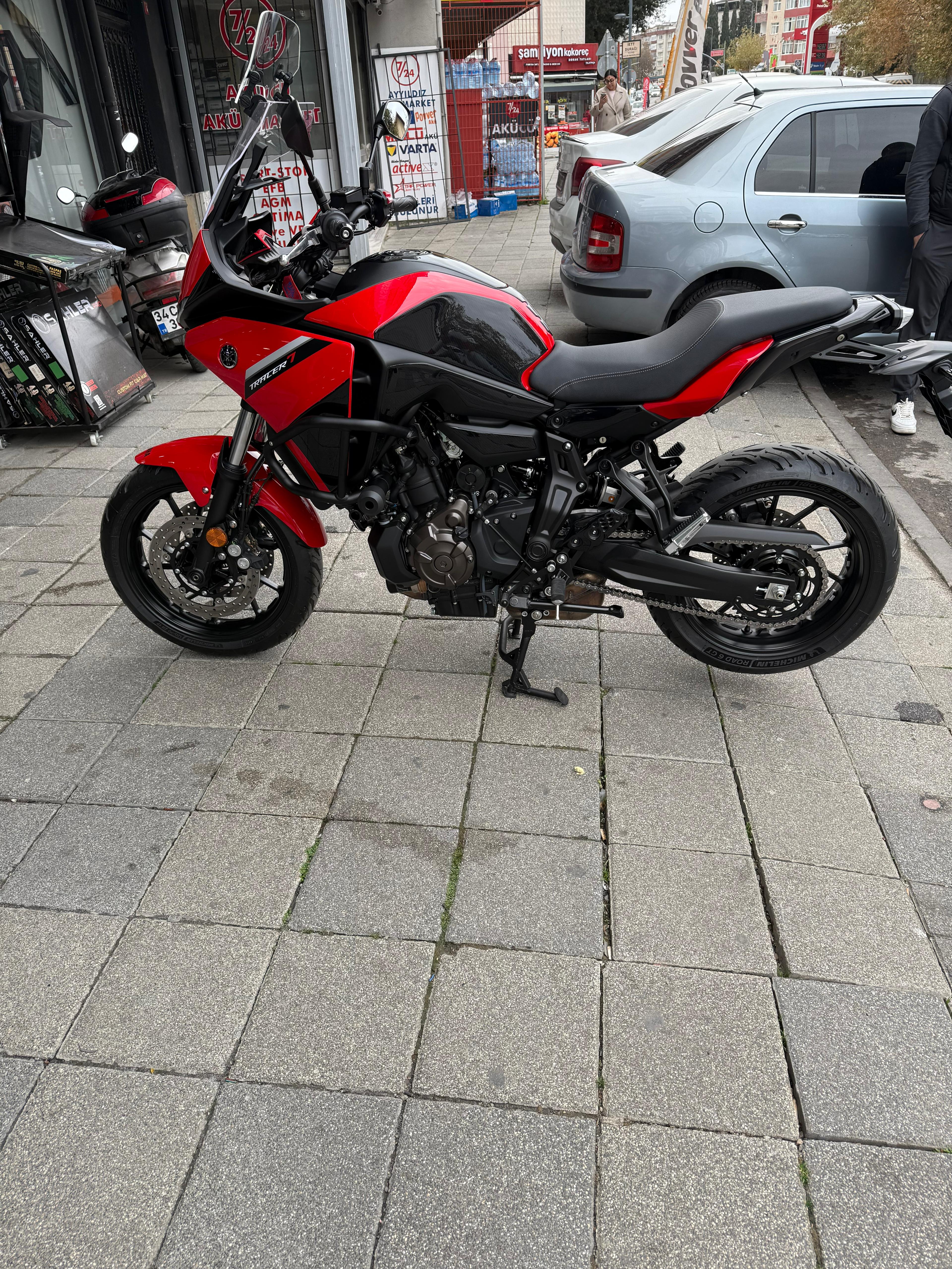 Yamaha Tacer 7 2021- Uyumlu Tank Pad ve Grenaj Kaplama 28 Parça