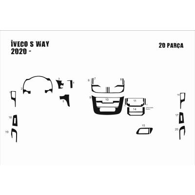  İveco S way  Konsol/Torpido Kaplama 2020-