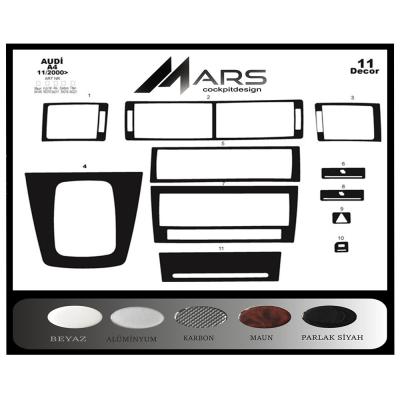 Audi A4 Konsol-Torpido Kaplama 1999-2000  9 Parça