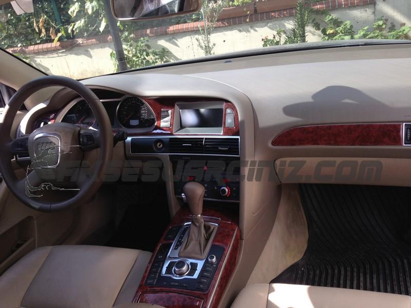 Audi A6 2005-2011 C6 Konsol-Torpido Kaplama 10 Parça