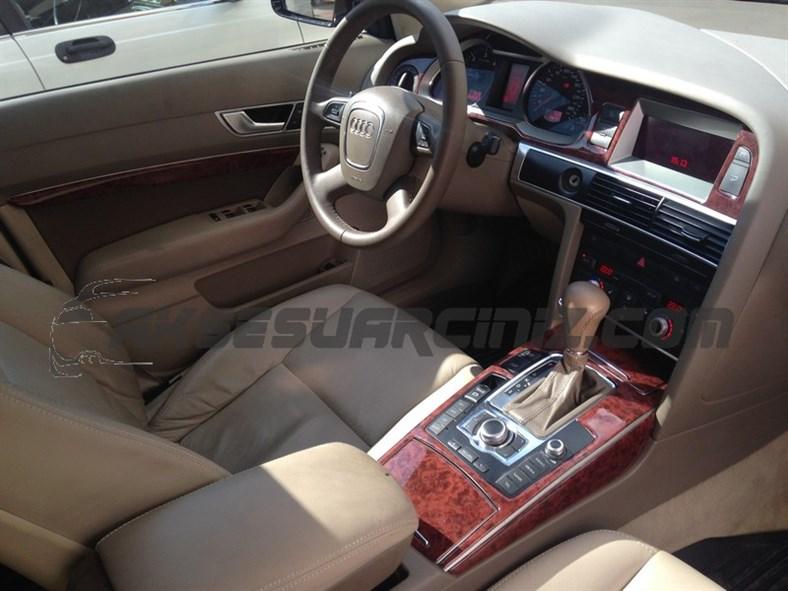 Audi A6 2005-2011 C6 Konsol-Torpido Kaplama 16 Parça