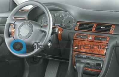 Audi A6 Konsol-Torpido Kaplama 2001-2004 14 Parça