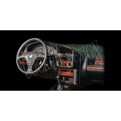 Bmw 3 E36 Uyumlu Konsol-Torpido Kaplama 1991-1998 20 Parça
