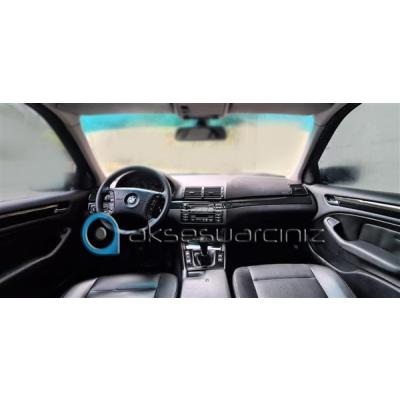 BMW 3 Seri E46 Konsol-Piano Black Kaplama 1998-2004