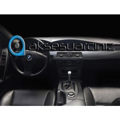 Bmw E60 E61 2004-2009 17 Parça Konsol-Karbon Kaplama