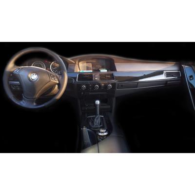 Bmw E60 E61 2008-2010 21 Parça Konsol-Piano Black Kaplama