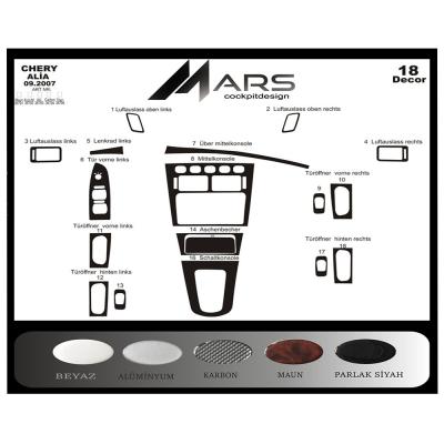 Chery Alia Konsol-Torpido Kaplama 2007 18 Parça