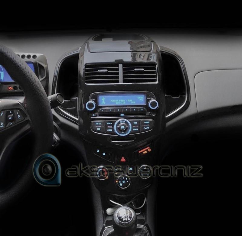 Chevrolet Aveo Piano Black Kaplama 2012 14 Parça
