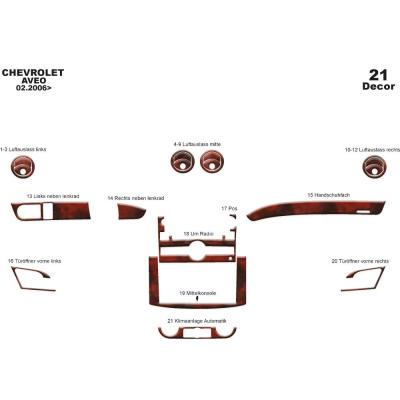 Chevrolet Aveo Torpido Kaplama 2006 21 Parça