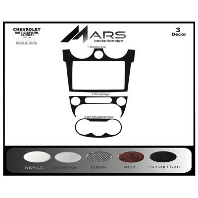 Chevrolet Matiz Spark Konsol-Torpido Kaplama 2005 3 Parça