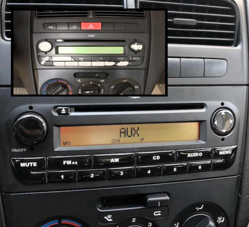 Citroen Nemo Teyp Tuş Kaplama