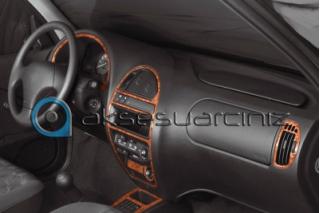 Консоль Citroen Saxo, шпон красного дерева 1996-1999 гг., 8 шт.
