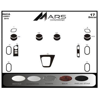 Dacia Lodgy Konsol-Torpido Kaplama 2010 17 Parça
