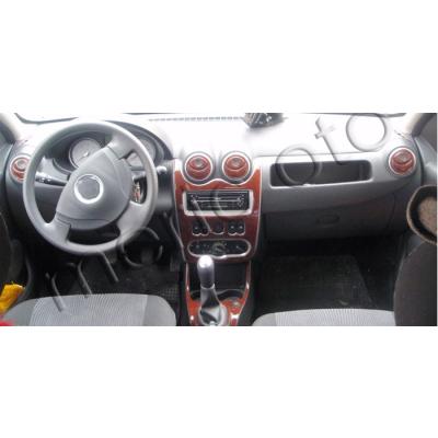 Dacia Sandero Logan Konsol-Torpido Kaplama 2008-2009 18 Parça