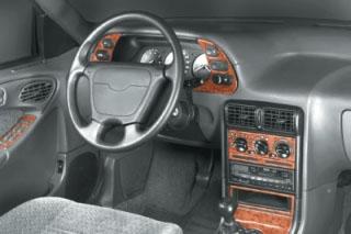 Консоль Daewoo Espero, шпон красного дерева 1995-1998 гг., 1 шт.