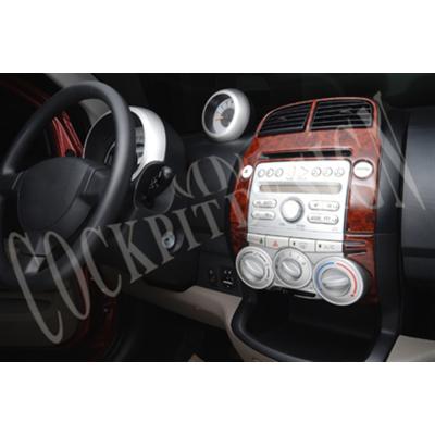 Консоль Daihatsu Sirion, шпон красного дерева, 2005 г., 3 шт.