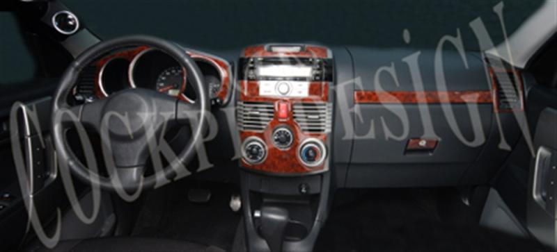 Консоль Daihatsu Terios, шпон красного дерева 2006 г., 10 шт.