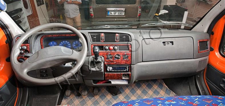Fiat Ducato Jumper Boxer Console, шпон красного дерева 1994-1999 гг., 32 шт.