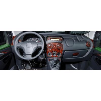 Консоль Fiat Fiorino Bipper Nemo, шпон красного дерева 2008 г., 27 шт.