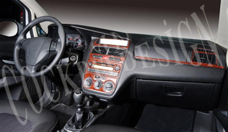 Консоль Fiat Linea шпон красного дерева 2007 г. 10 шт.