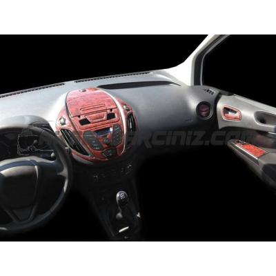 Консоль Ford Courier шпон красного дерева 2014 г. 30 шт.