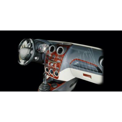 Ford Fiesta Konsol-Torpido Kaplama 2005-2010 10 Parça