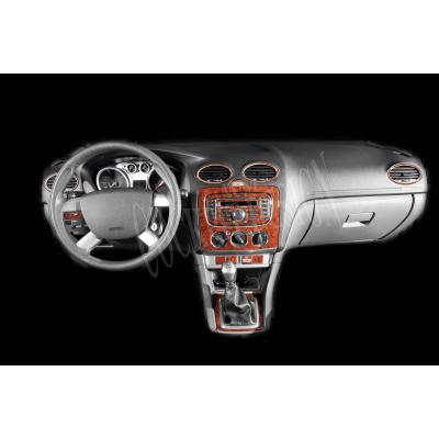 Ford Focus Konsol-Torpido Kaplama 2008 -2011 (ANALOG KLİMA) 29 Parça