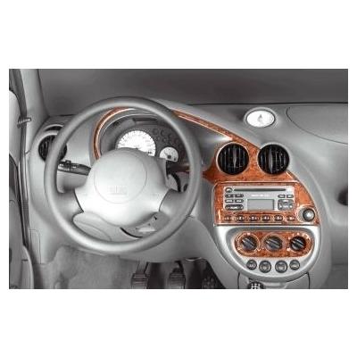 Консоль Ford Ka, шпон красного дерева 1996-2002 гг., 5 шт.