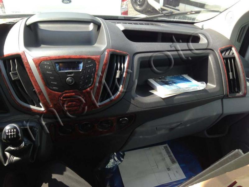 Консоль Ford Transit Trend шпон красного дерева 2014 20 шт.