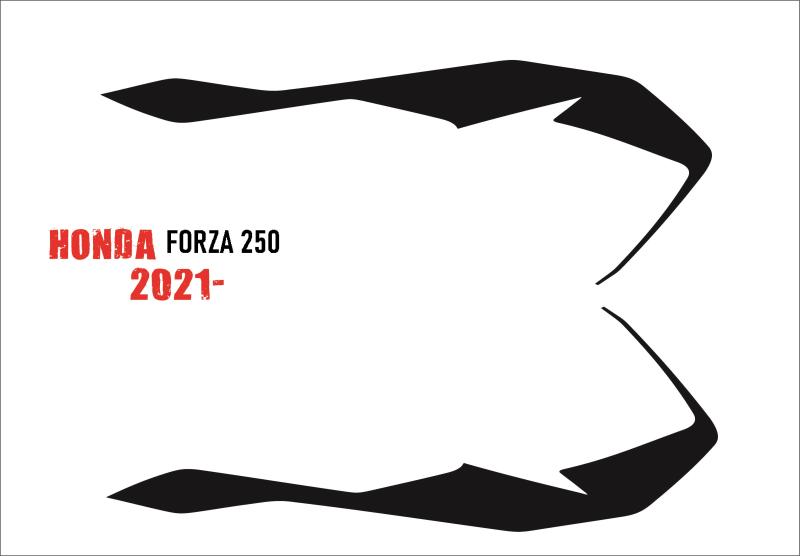 Forza 250 2021-2 Parça Tank Pad Grenaj Kaplama
