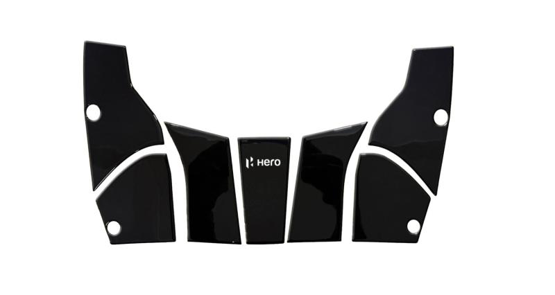 Hero DASH 125 2022- Tank Pad Kaplama 7 Parça