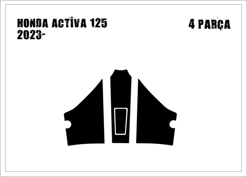 Honda Activa 2023- Tank Pad Kaplama