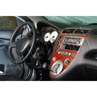 Honda Civic Type R Konsol-Torpido Kaplama 2001-2006 6 Parça