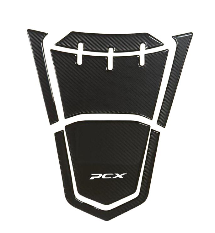 Honda Pcx 2021-2024 Tank Pad Füme Karbon